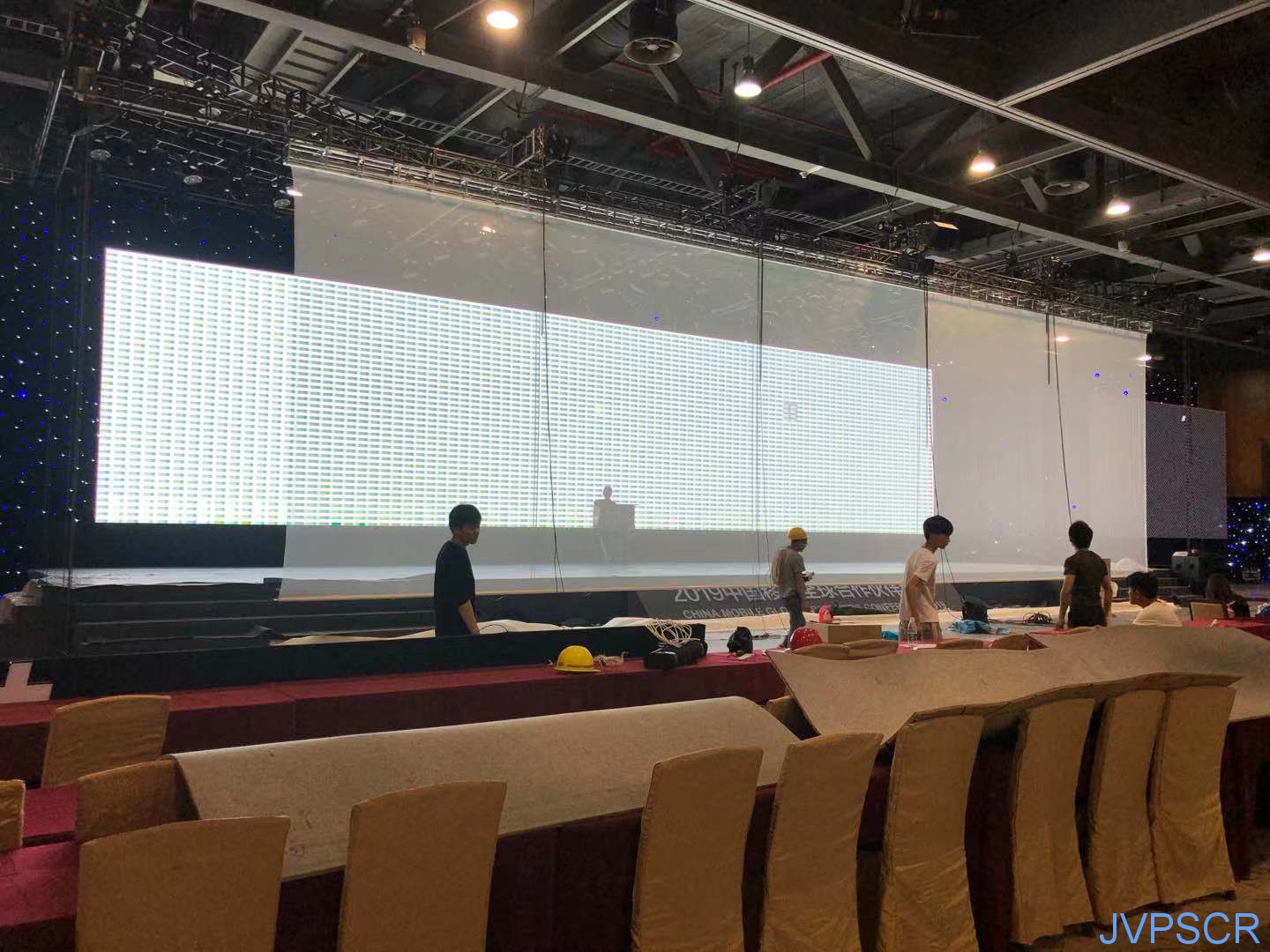工程定制投影幕